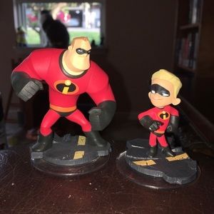 Disney Infinity Characters - Incredibles Dad & Son